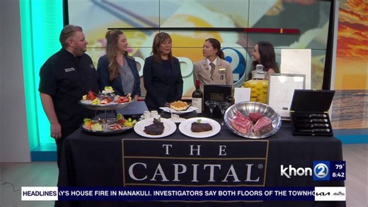 The Capital Grille brings fine dining elegance to Waikīkī with its first Hawaiʻi location