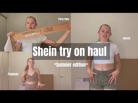 Shein try on haul | shorts, workout, party |