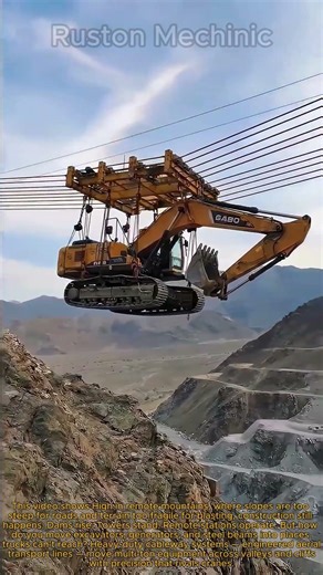 Extreme Terrain Solutions Using Cableways for Isolated Construction Sites: How Heavy Machinery