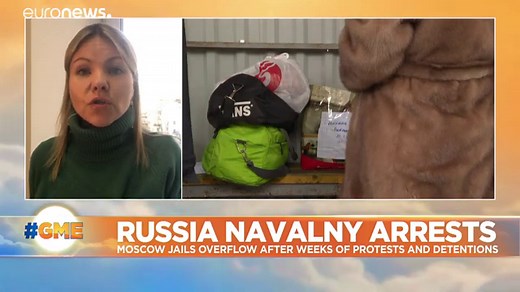 Russia protests: Moscow prisons overcrowded after weeks of arrests