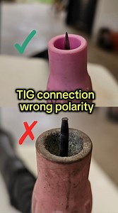 294K views · 4.9K reactions | TIG CONNECTION WRONG POLARITY One of the most common mistakes welders make—especially when switching materials—is connecting the TIG torch to the wrong polarity. Even experienced welders can slip up when moving from stainless steel to aluminum or from DC to AC. Wrong polarity may seem like a small error, but it causes big problems in your weld quality. #shortsreels #viralreelschallenge #weldinglife #welding #welder | Welders Community PAGE | Facebook