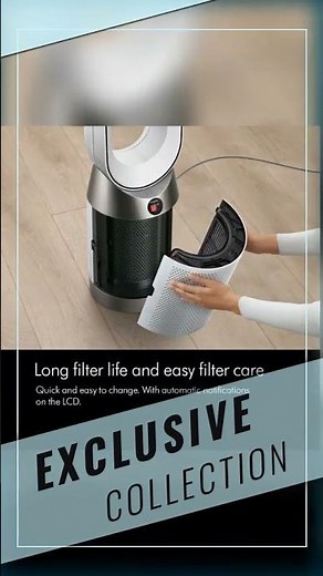 Dyson Air Purifier Hot+Cool™ Gen1 HP10 - White/Silver (Latest Launch)