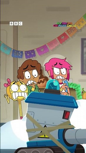 Boy Girl Dog Cat Mouse Cheese: The Great Christmas Surprise! 🎅 | Cartoon for Kids