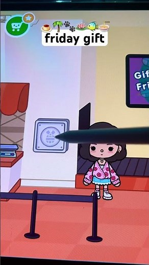 toca boca free friday gift🌴🍮💗 #tocaaesthetichousetour #tocalifeworld #tocabocagames