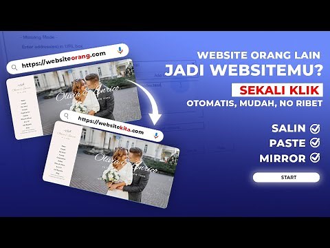 Cara Mirror atau Clonning Website orang lain menjadi website Sendiri | Bisa Android