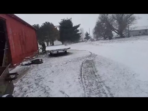 Johnson rotary (wankel) powered snowmobile.