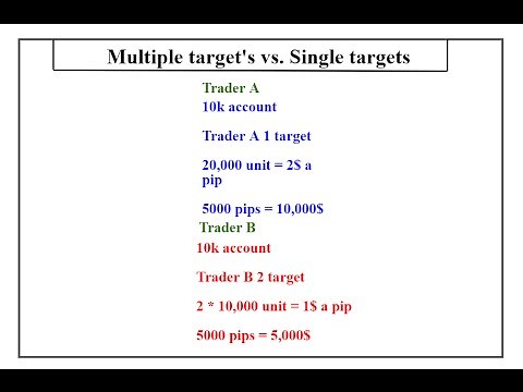 Multiple targets vs. Single targets ( weekly review )