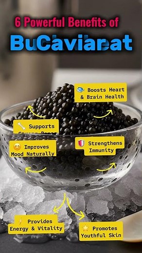 6 Powerful Benefits of Caviar