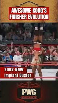 Awesome Kong's Finisher Evolution