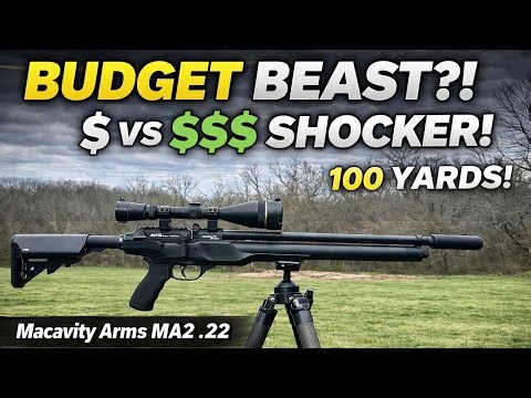 Macavity Arms MA2 .22 PCP Air Rifle Review 🔥 Budget Gun That Shoots Like HIGH-END?! (Accuracy Test)