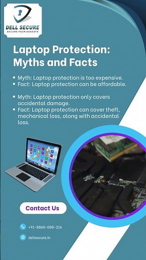 💻🔒 Myth and Facts on Laptop Protection Plan - Dell Secure 🔒💻
