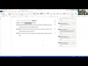 APA References Lists--Writing Notes