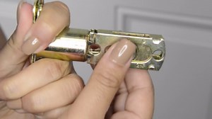 Hyper Tough Keyed Entry Tulip Style Doorknob and Deadbolt Combo pack, Stainless Steel Finish