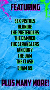 50 years since punk and new wave kicked the door in, Punk Off storms the stage - louder, bolder, and messier than ever. With music from Blondie, The Ramones, Sex Pistols, and The Clash, this isn’t a tribute - it’s a riot. Raw, rebellious, and alive at the Kings Theatre. Don’t just watch - join the chaos. | Kings Theatre