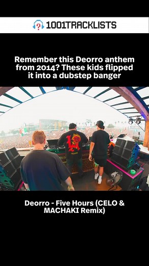 1001Tracklists.com on Instagram: "@deorro brought up @celomusic & @machakimusic at EDC Orlando for their immense dubstep flip of “Five Hours” — and it’s a bop  #deorro #dubstep #dubstepmusic #edcorlando"