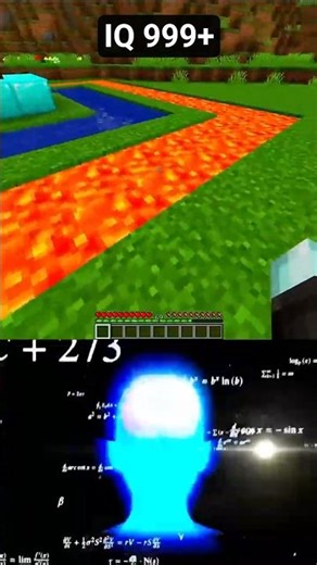 “IQ +999 #minecraft #trending #viral #shorts