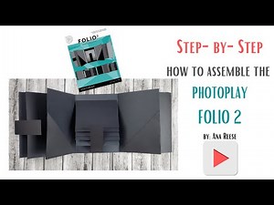 How to Assemble a Folio 2 by PHOTOPLAY - A step by step turorial by Ana Reese