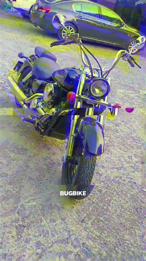 Shadow 750 / Modified exhaust pipe to maintain original design but with added excitement #bugbike...