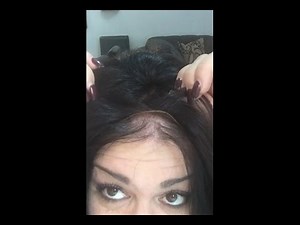 How To: Lay your topper/closure flat on your head AMAZING!!!