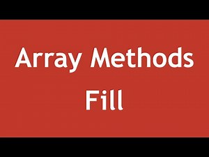 [ Learn PHP 5 In Arabic ] #42 - Array Methods - Array Fill