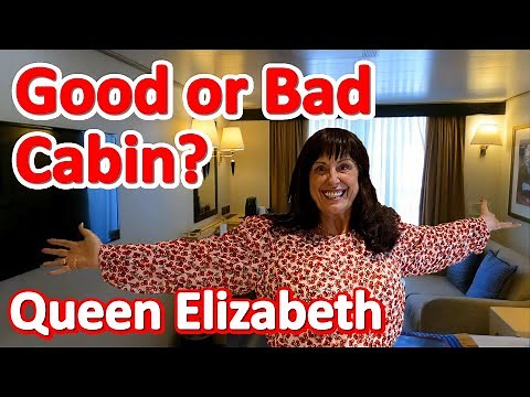 Staterooms on Queen Elizabeth Cruise Ship - What Was Our Britannia Class Balcony Cabin Really Like?