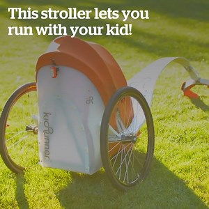 This stroller lets you run hands-free with your kid! 😱 | VT