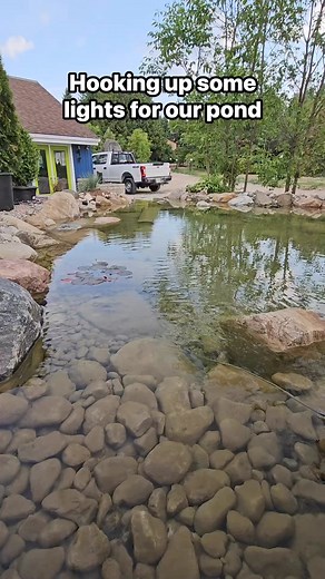 17 reactions | Let’s hook up some lights to the Aqua Haven Pond! Stay tuned to see how it looks all lit up at night 朗#HomeImprovement #outdoorhaven #outdoorpond #rockscapes #pondparadise #naturessymphony #waterfalls #waterfall #ponddesign #nature #aquascape #pond #ponds #pondlighting #aquahaven #livingtheaquascapelifestyle #ecosystempond | Rockscapes | Facebook