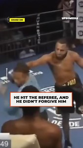 The referee refused to be humiliated in front of everyone. | The Ring