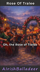 Rose of Tralee | Upbeat Traditional Irish folk Pub Song (Fiddle & Accordion)`#shorts