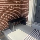 Bamboo Dining Bench, 35 Inch Farmhouse Decor Indoor Kitchen Table Bench with Outdoor & Entryway Functionality