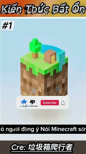 🧠⚠️ Kiến Thức Bất Ổn Trong Minecraft #1 | Thế Giới Minecraft Bị Lãng Quên…