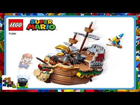 LEGO instructions - Super Mario - 71391 - Bowser's Airship