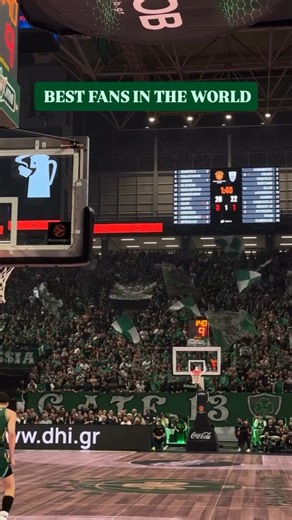 Ultras culture | Panathinaikos - BC Dubai 20/11/2025 Euroleague Atmosphere set by Panathinaikos fans and ultras | Instagram