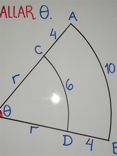 Longitud de arco y resolución de ángulo teta