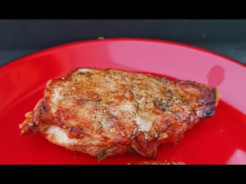 Χοιρινή Μπριζόλα στο air fryer