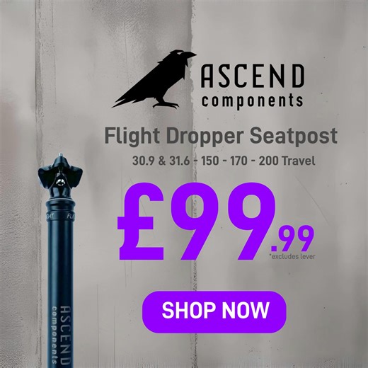 Built to Perform. Priced for Riders. The Ascend Flight Dropper delivers smooth, reliable action without the fancy price tag. Just solid performance, ride after ride. | Ascend Components