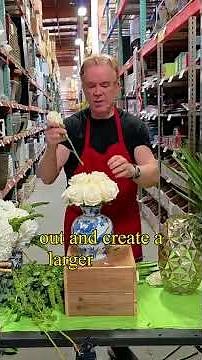 An elegant white rose design in under 2 minutes.