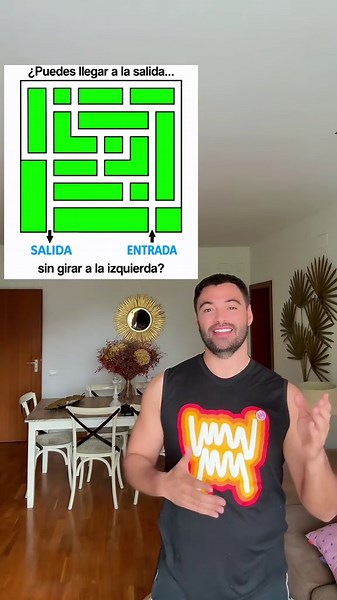 Pudiste salir del laberinto sin girar a la izquierda? Lo dudo. #reto #viral #fyp #parati