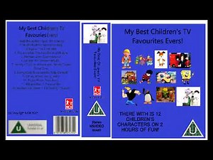 My Best Children's TV Favourites Evers (UK VHS 2002) (FANMADE)