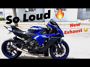 SC Project CR-T Exhaust Installation and Sound Test | 2022 Yamaha R1