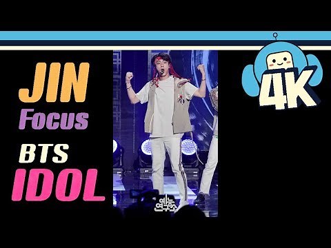 [4K & Focus Cam] BTS - IDOL (Jin Focus) @Show! Music Core 20180908