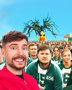 6.7M views · 99K reactions | $456,000 Squid Game In Real Life | MrBeast | Facebook