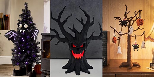 10 of the coolest and spookiest Halloween trees to decorate your home with
