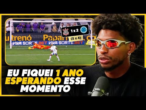 Hugo Souza's secret to saving Gabigol's penalty.