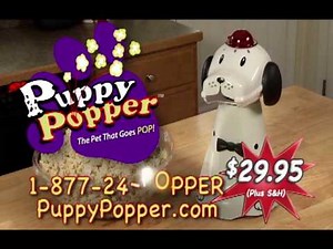 Puppy Popper Hot Air Popcorn Maker TV Commercial