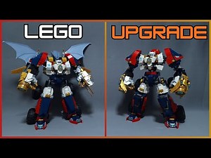 Upgrading LEGO Zane's Ultra Combiner Mech Part 4: Combination sequence Activated!