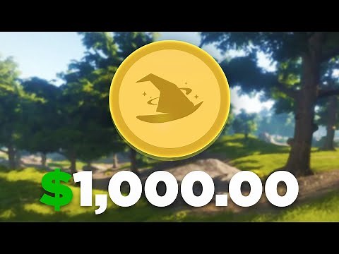 depositing 1000 COINS on RUSTMAGIC