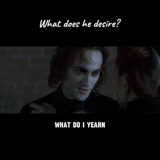 What is it that he truly desires