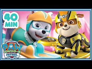 パウ・パトロール｜ワンダフルなレスキュー40分！ラブルがかんけつせんのみずをとめる！などなど | パウ・パトロール公式