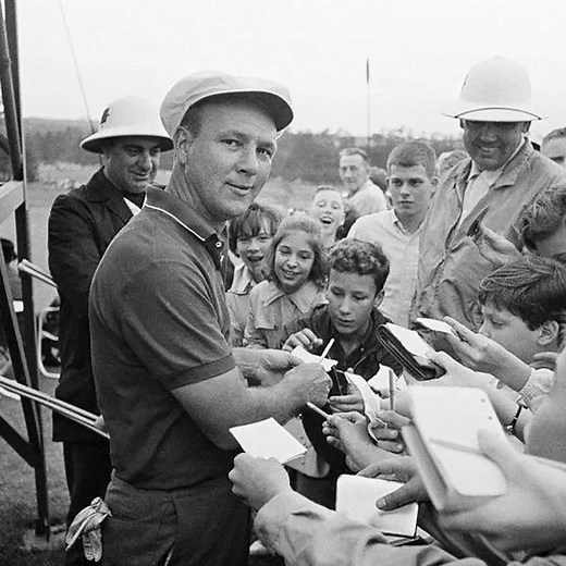 How many Majors has Arnold Palmer won?